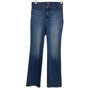 NYDJ Women’s Barbara  Bootcut Blue Jeans Size 2 Lift Tuck Technology